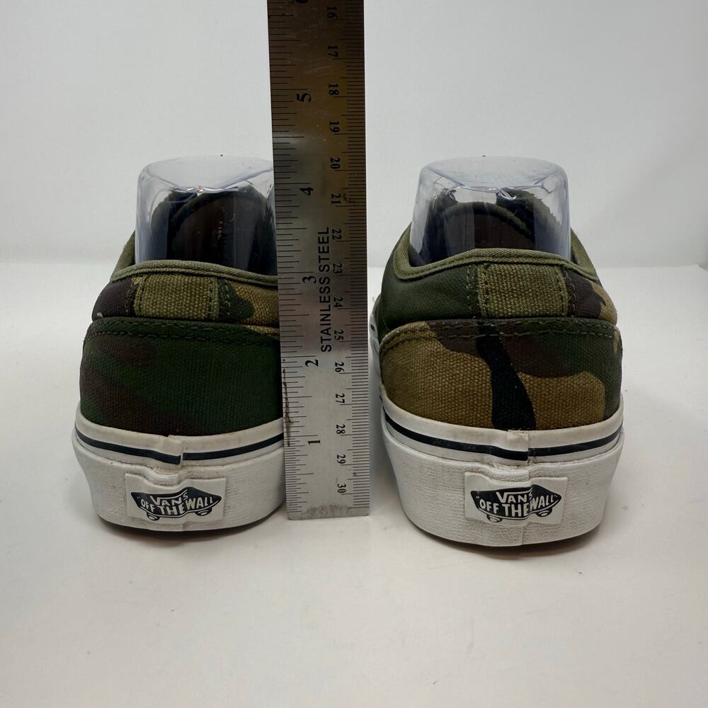 Vans Off the Wall Old Skool Skate Sneakers Camo Size  M 7 W 8.5 Skater Girl EUC - Picture 9 of 12